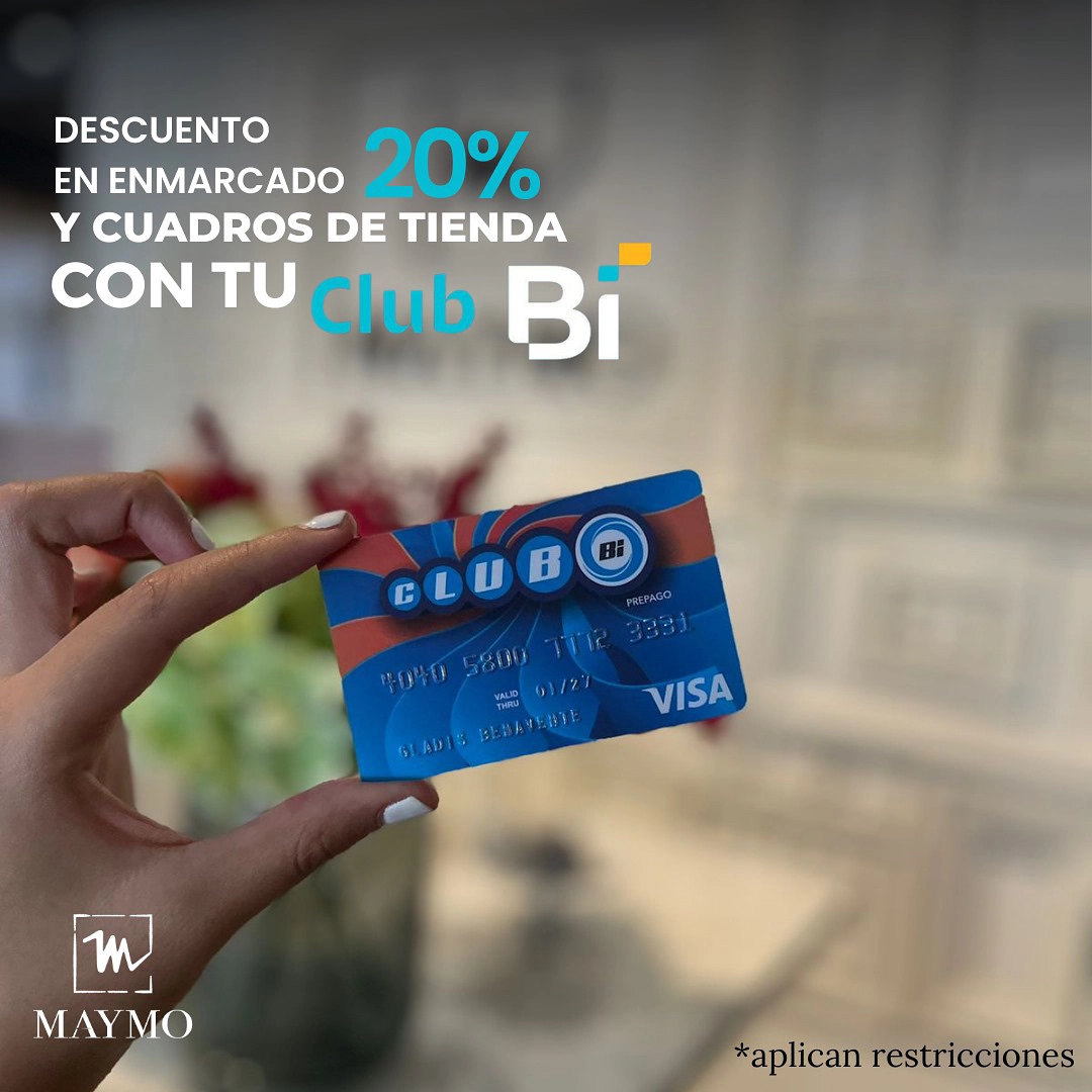 20% de descuento en cuadros