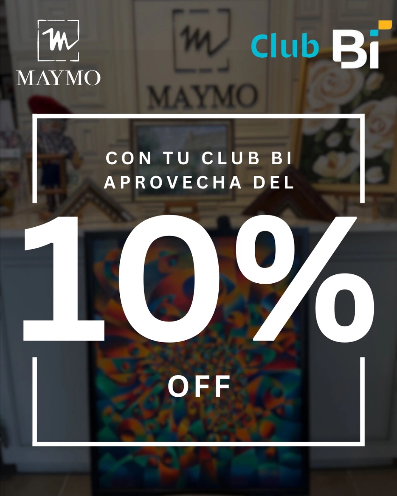10% de descuento en primer enmarcado