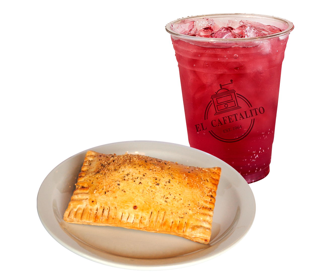 Pizza Pop + Té Frío 16 oz