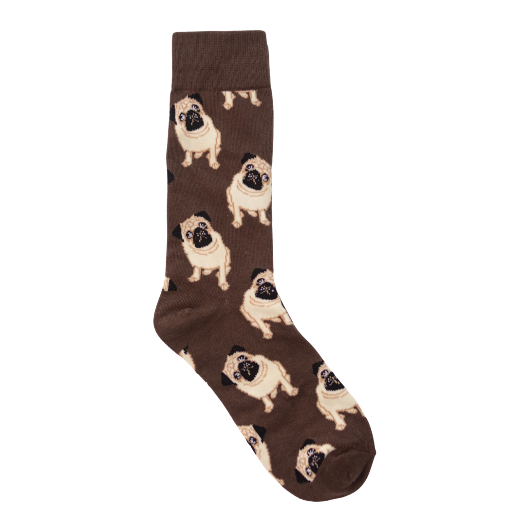 calcetas pug denim art