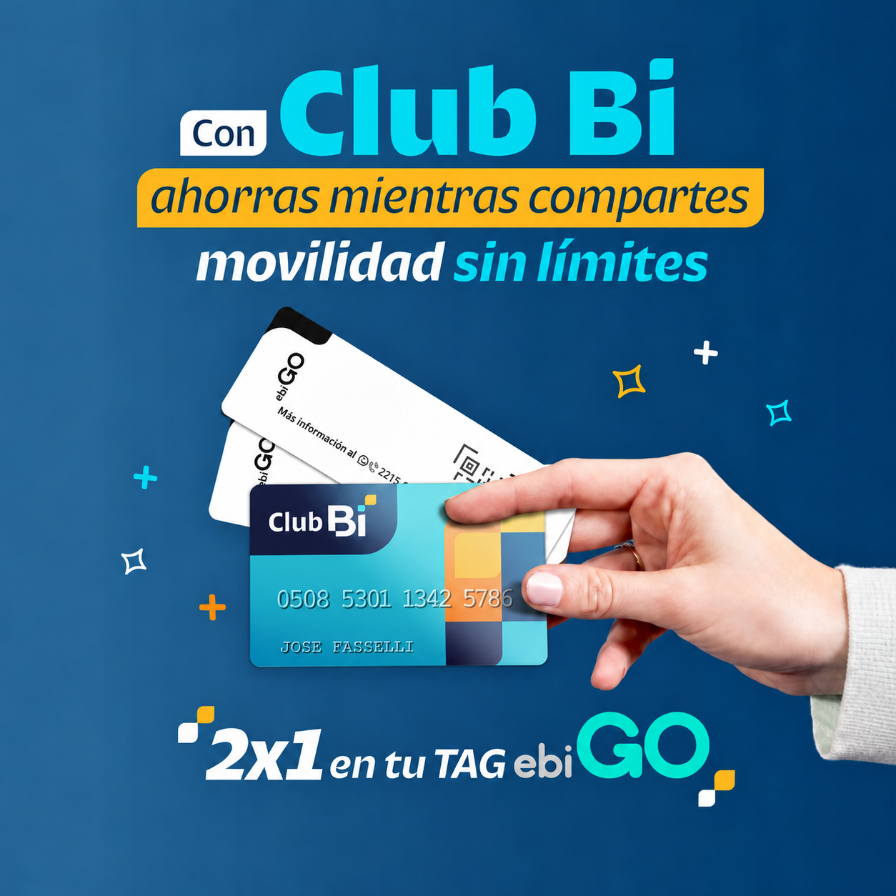 Promoción 2x1 en TAG ebiGO Promoción 2x1 en TAG ebiGO